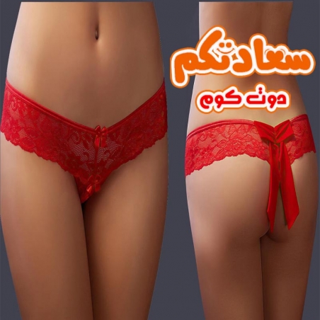 بانتى شيك جدا من الدانتيل وتلبيس تحفة