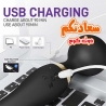 فيبراتور سيليكون - شحن USB وعمر بطارية طويل