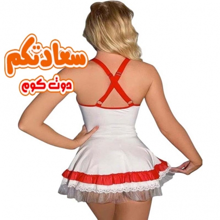 لانجرى تنكرى ممرضة قصير لانجرى حريمى للعب الأدوار