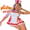 تنكرى للعرائس لبس تنكرى ممرضة وزن 75 كيلو
